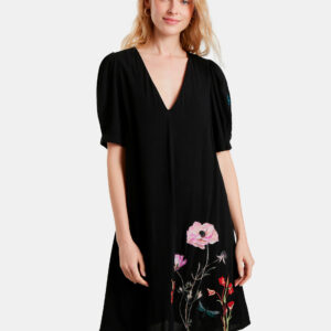 Desigual fekete ruha Buganvilla - XL - Desigual✅