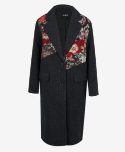 Desigual Nôi kabát  fekete Tomichi - L - Desigual✅