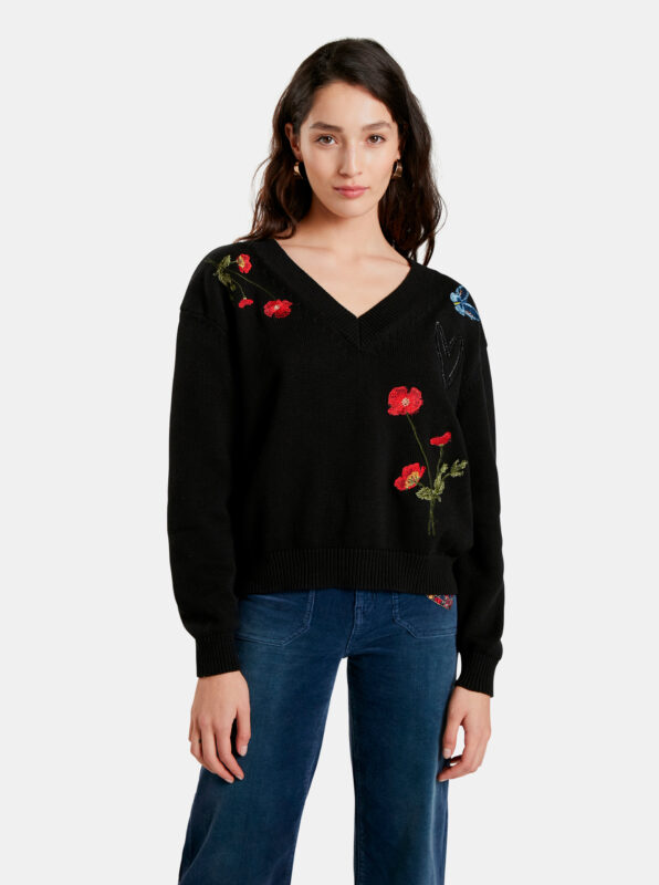 Desigual Nôi szvetter fekete Luca - XS - Desigual✅