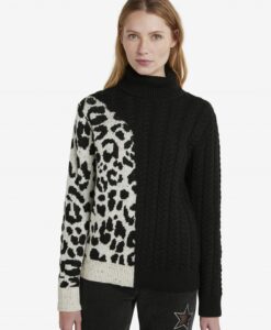 Desigual Nôi szvetter fekete Solange - XL - Desigual✅