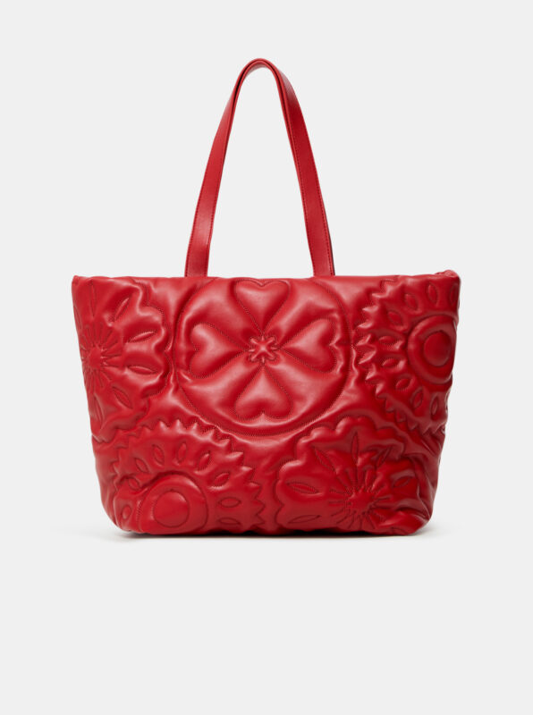 Desigual piros kézitáska Big Big Bombay - Desigual✅