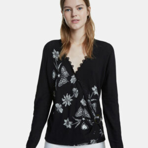 Desigual fekete pulóver Dina - XS - Desigual✅