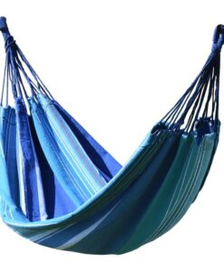 Ringató hálózat  ülés Cattara Textiles 200x100cm kék-fehér