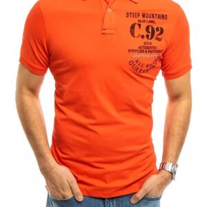 Narancssárga póló nyomtatással✅ - Basic