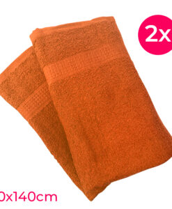 Homa törölköző narancssárga 2x 70x140cm