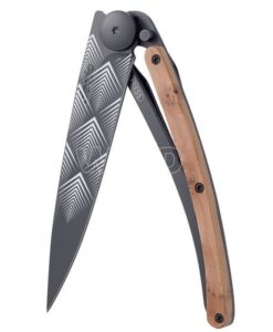 Zseb kés Deejo DEE042 Tattoo black 37g