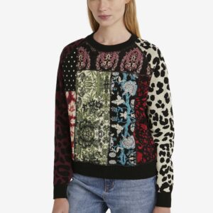 Desigual Nôi szvetter fekete Kilia - XS - Desigual✅