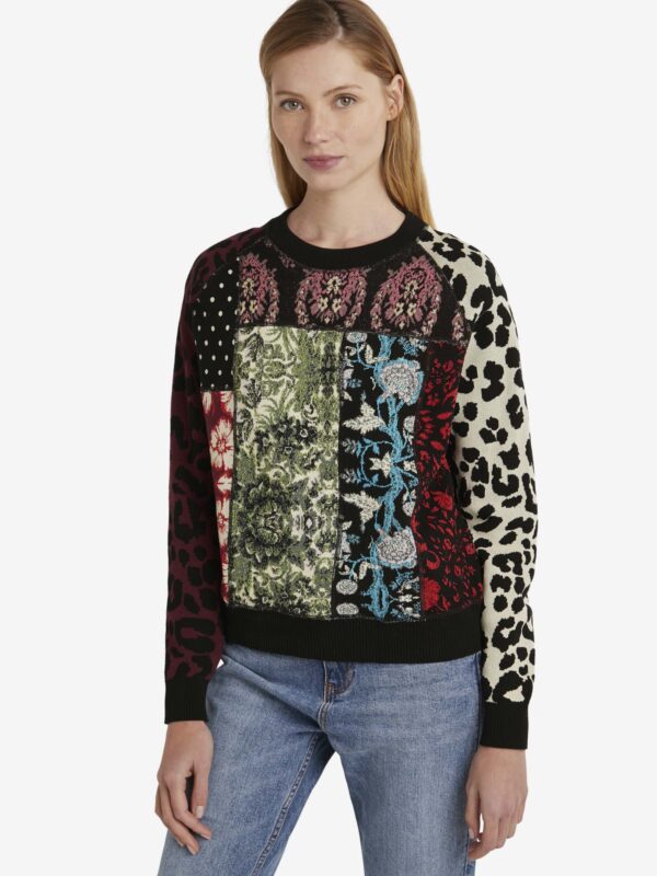 Desigual Nôi szvetter fekete Kilia – XS – Desigual✅