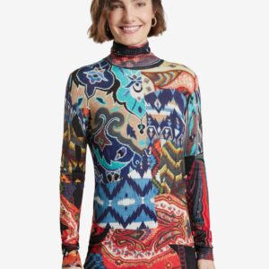 Desigual Nôi szvetter kék Bruselas - XL - Desigual✅