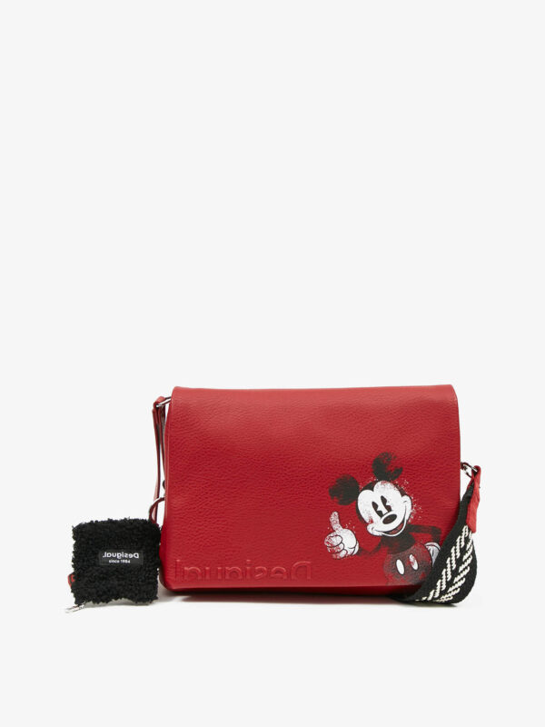 Desigual Nôi táska piros   Mickey – Desigual✅