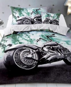 3D ágyneműhuzat 140x200 + 70x90 - Chopper 2 (3 részes)