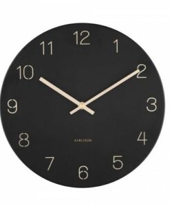 Karlsson 5788BK dizájner falióra