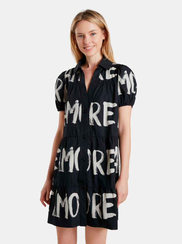 Desigual fekete ing ruha Brixton - XL - Desigual✅