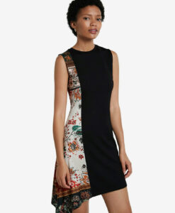 Desigual fekete ruha Vest Thaiyu - XS - Desigual✅