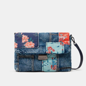 Desigual kék crossbody kézitáska Beta Patch Vera - Desigual✅