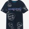 Desigual kék fiús póló TS Marc - 5/6 - Desigual✅