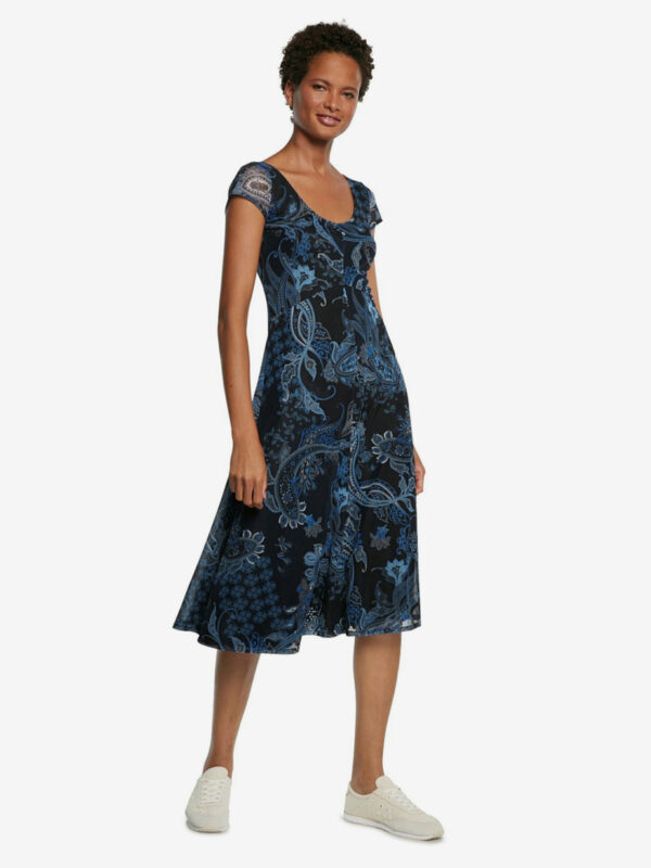 Desigual kék ruha Vest Capri - XS - Desigual✅