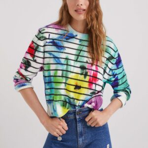 Desigual Nôi szvetter fehér  Hipolita - XL - Desigual✅