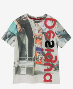 Desigual színes fiús póló TS Jurgen - 3/4 - Desigual✅