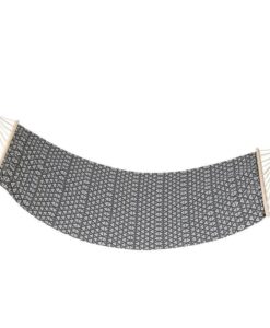 Ringató hálózat Spokey Zuni fekete-fehvena