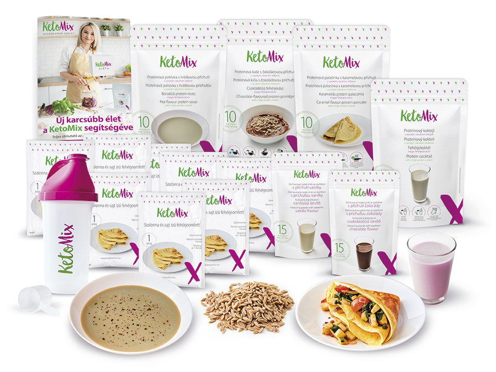 Keto termékekkel teli webáruház (fehérje diéta) - KetoMix