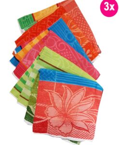 Frottír törölköző COLOR MIX 3db/csomag