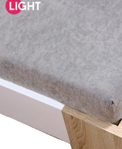 Homa frottír lepedő LIGHT világosszürke