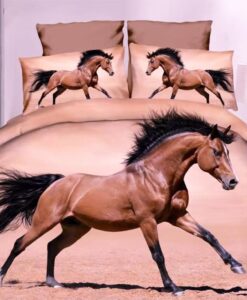 Ágynemű HORSE 7 részes 140x200cm cipzáras