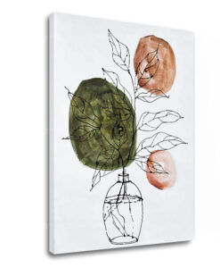 Vászonkép VIRÁGOK VÁZÁBAN   (müvészi reprodukció)