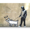 Vászonkép Street Art - Banksy  (modern vászonképek)