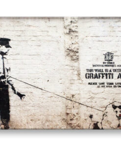 Vászonkép Street Art - Banksy  (modern vászonképek)