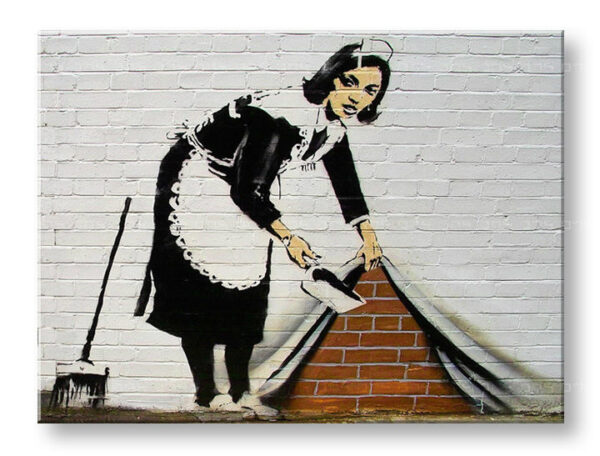 Vászonkép Street Art – Banksy  (modern vászonképek)