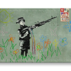 Vászonkép Street Art - Banksy XOBBA028O1 (modern vászonképek)