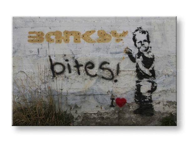 Vászonkép Street Art - Banksy  (modern vászonképek)