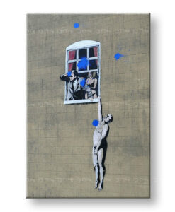 Vászonkép Street Art - Banksy  (modern vászonképek)
