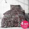 Pamut ágynemű PANTHERA 4 részes 140x200cm