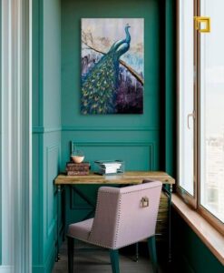 Vászonkép PÁVA   (Vászonkép kollekció LIPA)