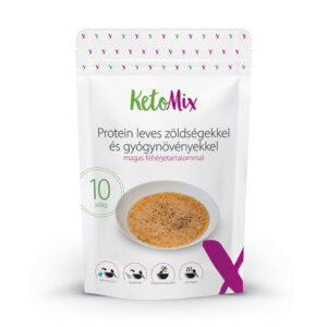 Protein leves zöldségekkel és fűszernövényekkel - Proteindús ételek KETOMIX