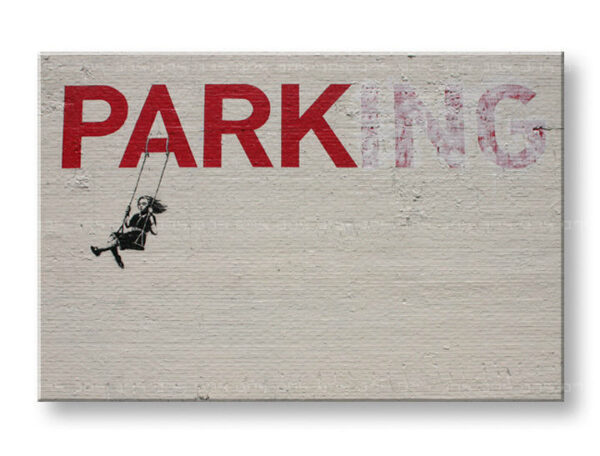 Vászonkép Kedvezmény 60 % Street ART  Banksy 100x150 cm