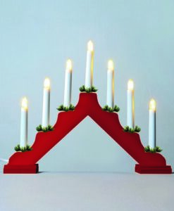 Adventi gyertyatartó LED Filament