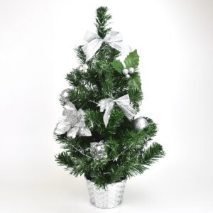 Feldíszített karácsonyfa