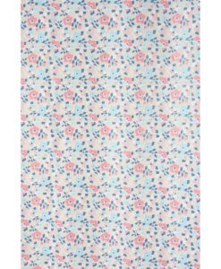 Flowers Zuhanyfüggöny kék