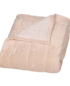 Mikroszálas gyapjú pléd Szandra krém