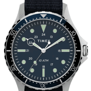 TIMEX Navi XL 41mm Fabric Slip-Thru Strap Watch TW2T75400
