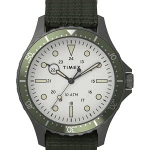 TIMEX Navi XL 41mm Fabric Slip-Thru Strap Watch TW2T75500