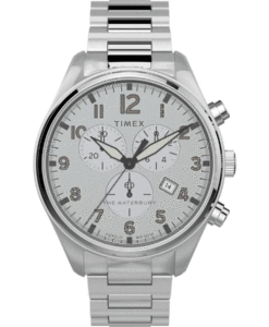 TIMEX Waterbury Traditional Chronograph 42mm Stainless Steel Bracelet Watch TW2T70400