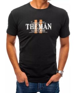 fekete póló "a férfi"✅ -