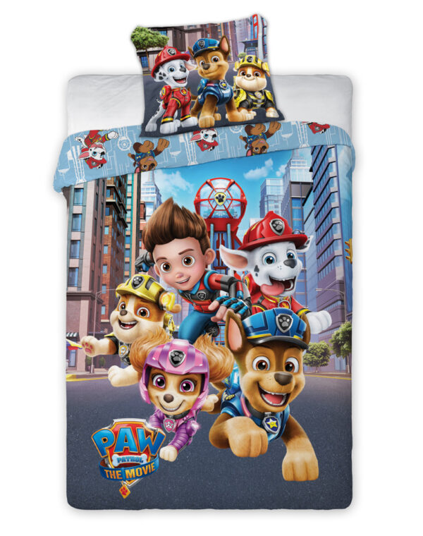 Pamut ágynemű PAW PATROL 140x200cm
