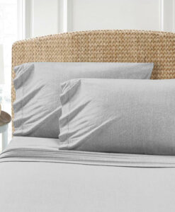 Homa pamut lepedő halványszürke