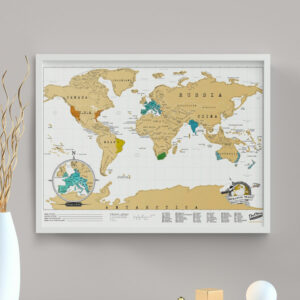 Kaparós világtérkép világutazóknak